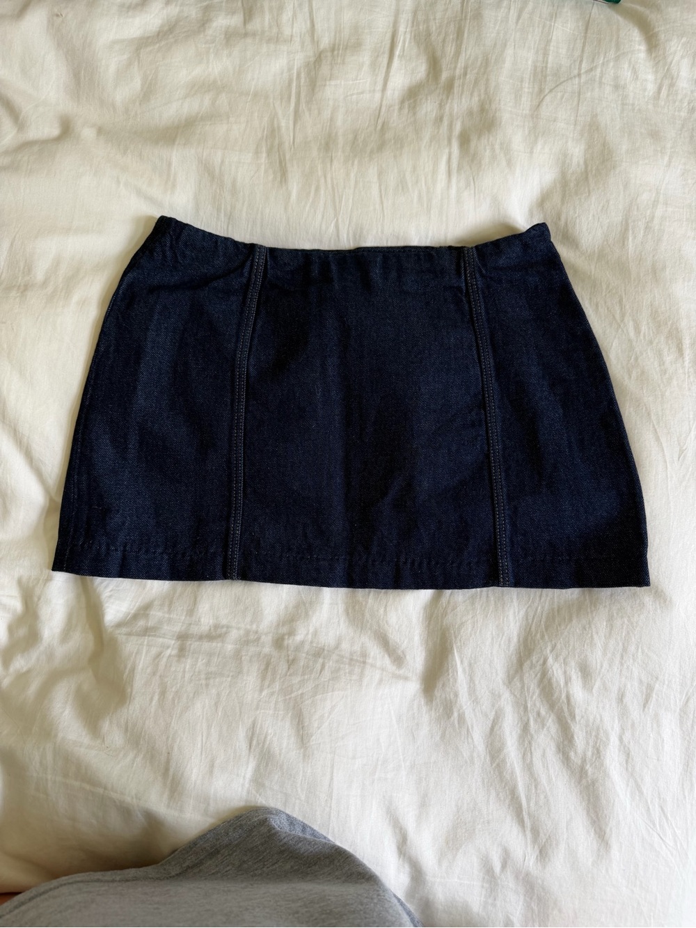 Classic Navy Mini Skirt - Unbranded
